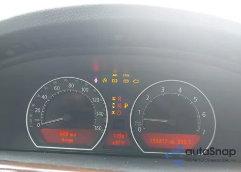 2007 BMW 750Li from USA, damaged, VIN WBAHN83537DT74855